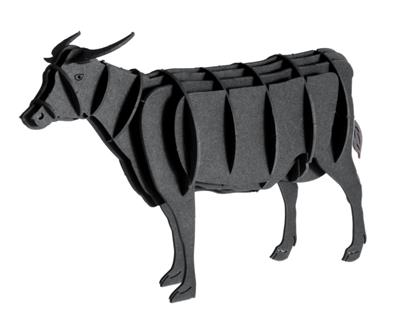 3D Paper Model: VACHE 12x8x4cm, en sachet 10,5x21x0,5cm