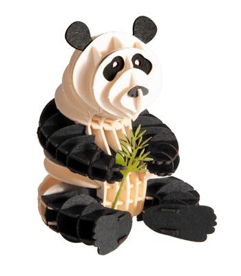 3D Paper Model: PANDA 5x6,5x6, en sachet 10,5x21x0,5cm