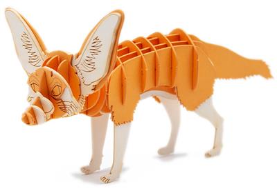 3d paper model renard desert fridolin 7211669 4031172116691