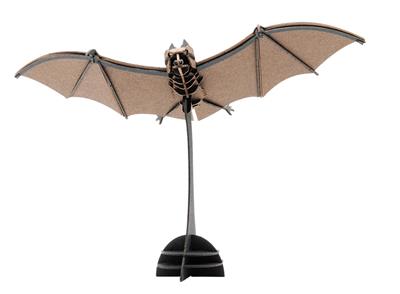 3D Paper Model: CHAUVE SOURIS 17x12x8cm, en sachet 10,5x21x0,5cm