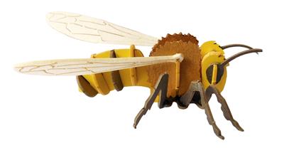 3D Paper Model: ABEILLE 7,5x2,5x5cm, en sachet 10,5×21×0,5cm