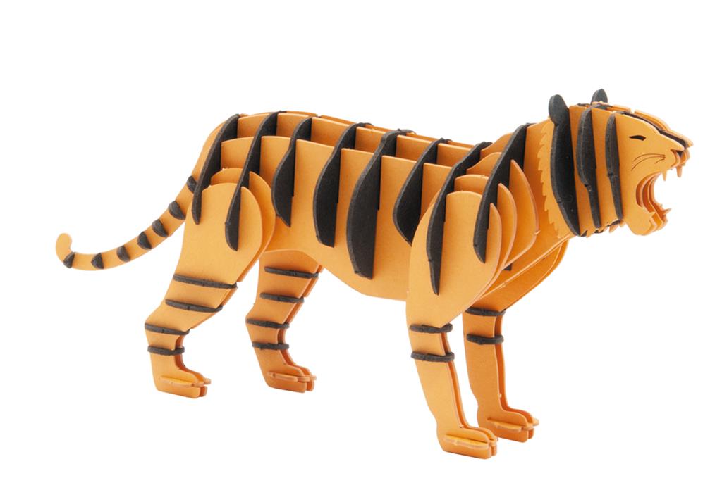 Modèle En Papier 3D - Tigre – vue produit 3