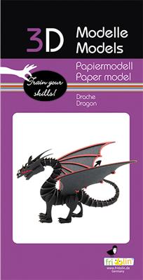 Modèle En Papier 3D - Dragon – vue produit 2