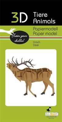 3D Paper Model - Deer