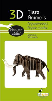 Modèle En Papier 3D - Mammouth – vue produit 2