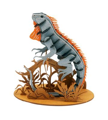 Modèle En Papier 3D - Lézard