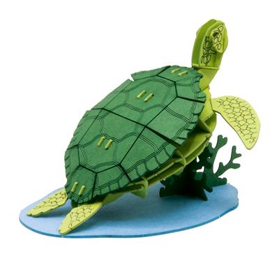 3D-Papiermodell – Meeresschildkröte
