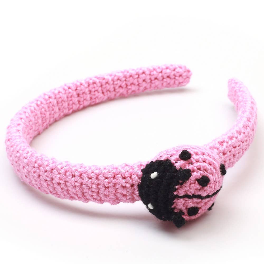Bandeau Coccinelle Rose