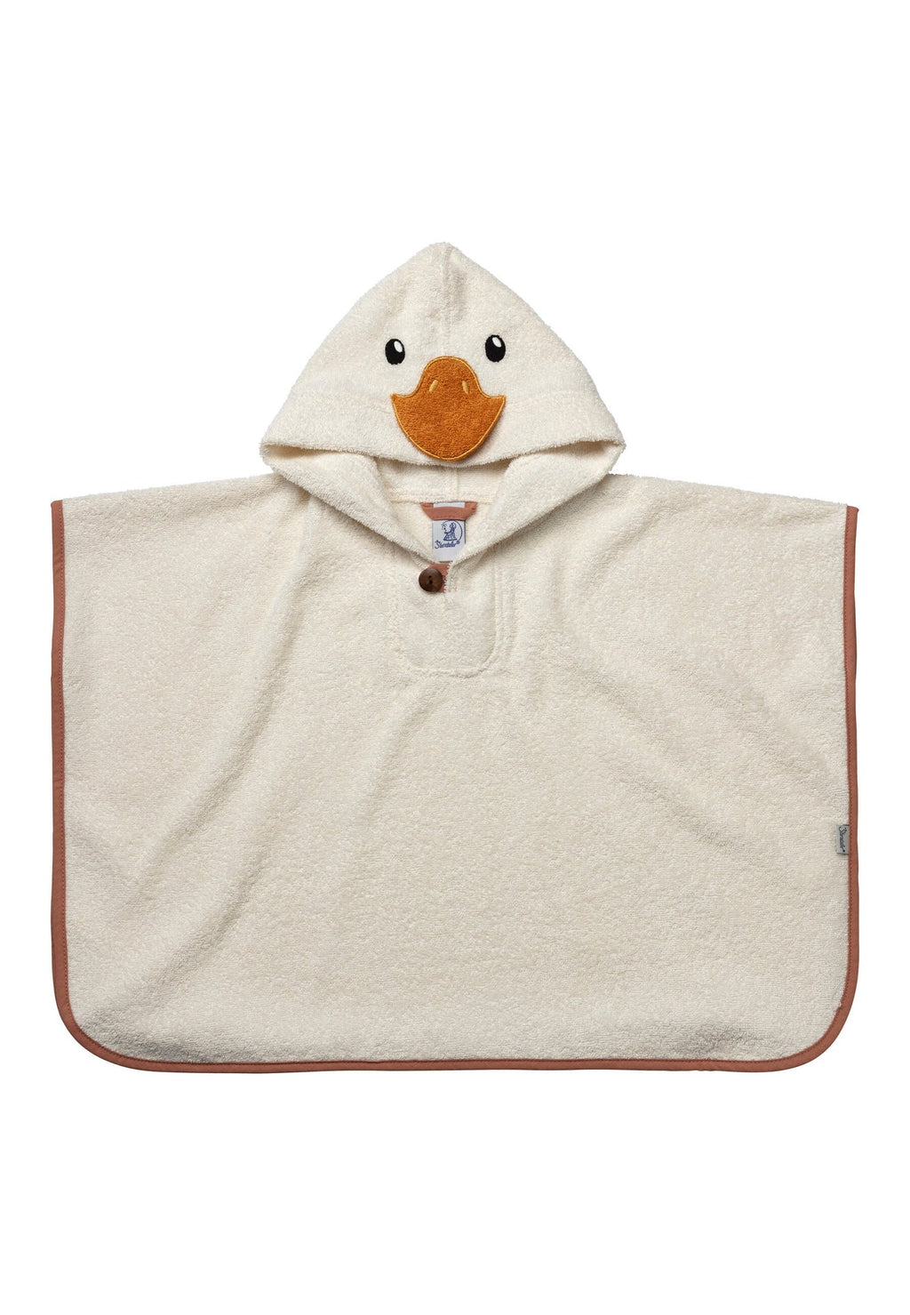 Poncho de bain enfant Canard Edda