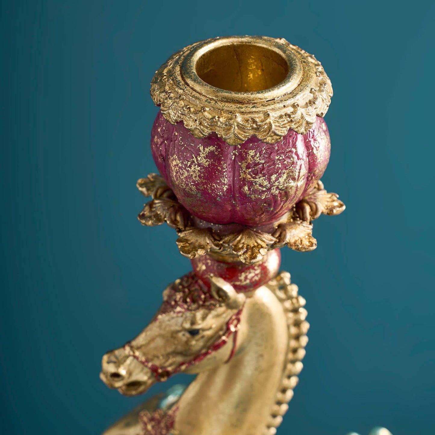 Chandelier Cheval de Cirque, Or, 17,5 x 9,5 x 36,5 cm