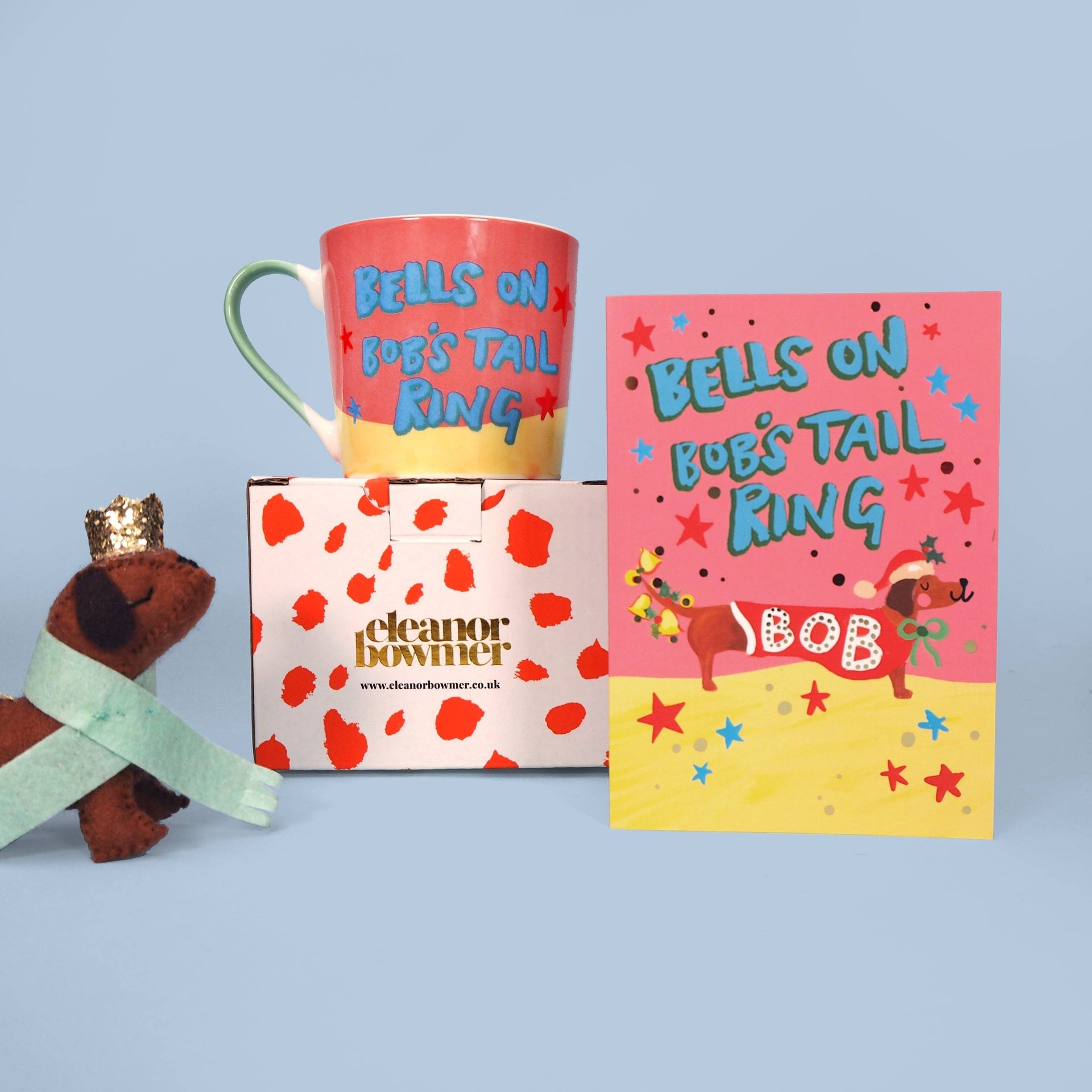 Mug Teckel Bob « Bells on Bob’s Tail Ring »