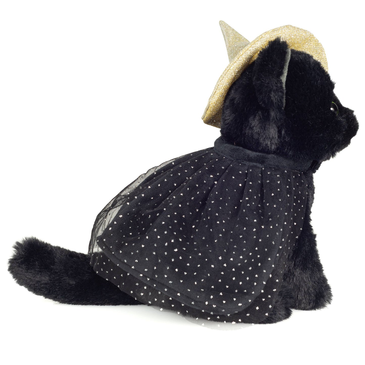 Peluche Chat Noir d'Halloween