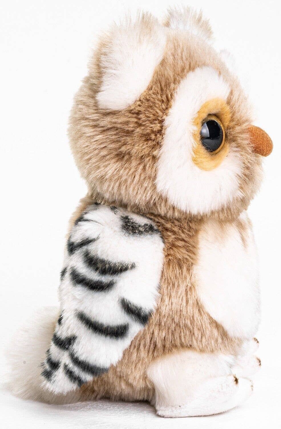 Peluche hibou beige-blanc Uni Toys