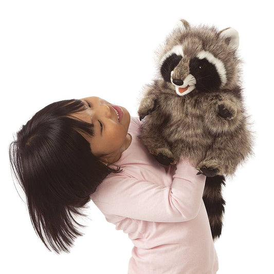 Marionnette à mano Raccoon 3075/ Raccoon Folkmanis realista