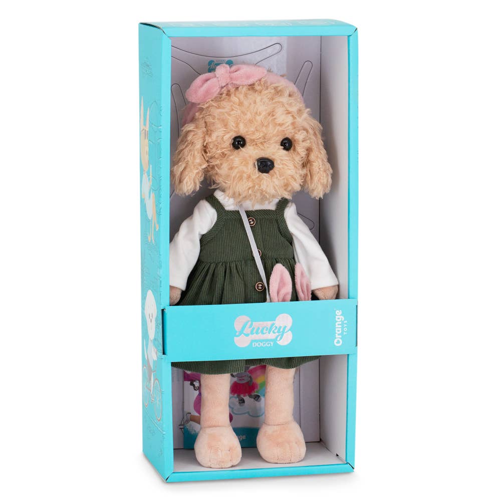 Poupée chien Lucky Fendi : Voyage à Paris-38cm