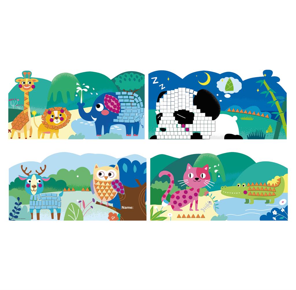 mosaique junior je cree mon premier conte animaux savages avenir 