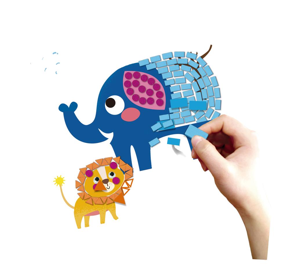 mosaique junior je cree mon premier conte animaux savages avenir 