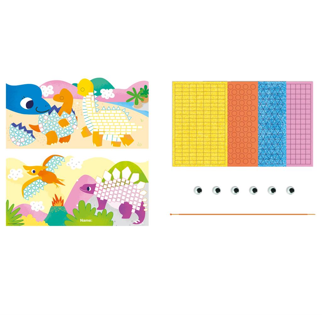mosaique junior je cree mon premier conte dinosaures avenir 