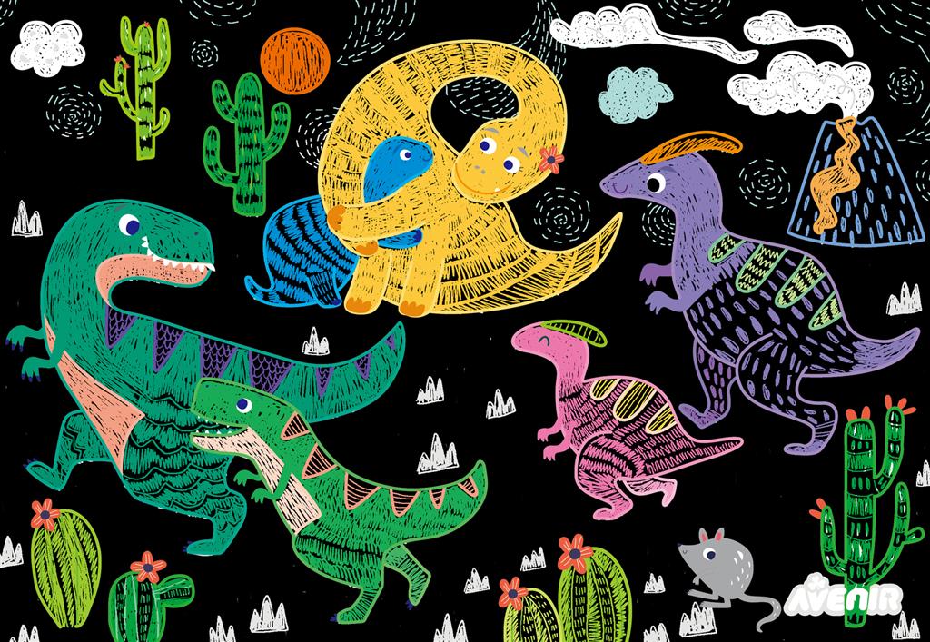 scratch dinosaures 