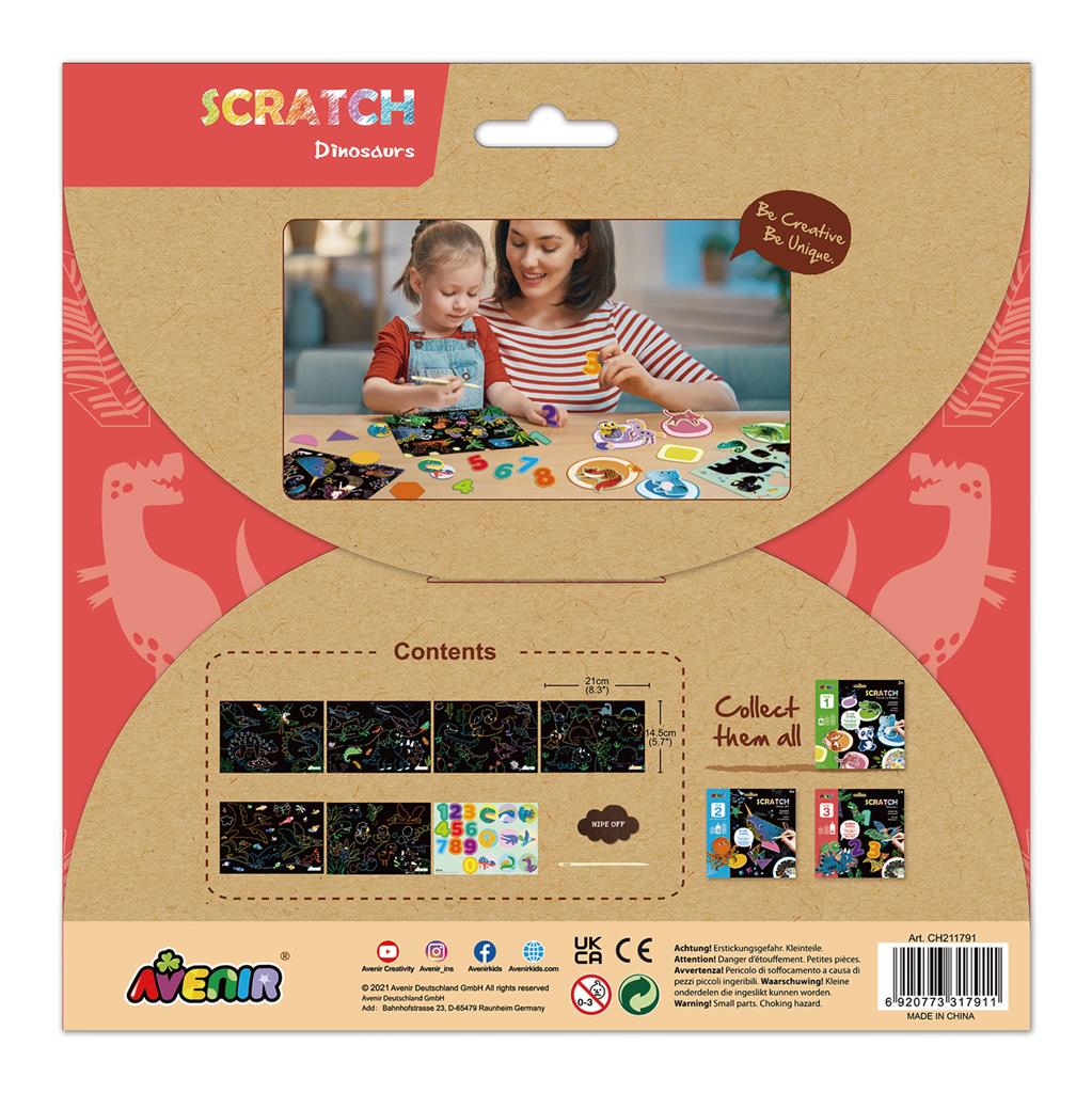 scratch dinosaures 
