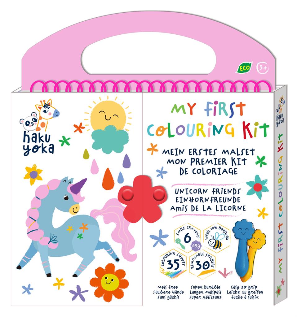 mon premier kit de coloriage amis de la licorne haku yoka 7333069 6920773330699