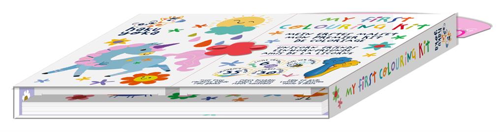 mon premier kit de coloriage amis de la licorne haku yoka 