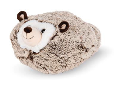 Noxxiez Peluche chauffe-pied: HÉRISSON H15xB25xD35cm, peluche, 3+