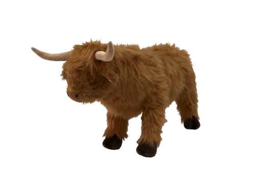 Decoration Peluche Vache des Highlands