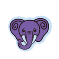 Elephant sticker