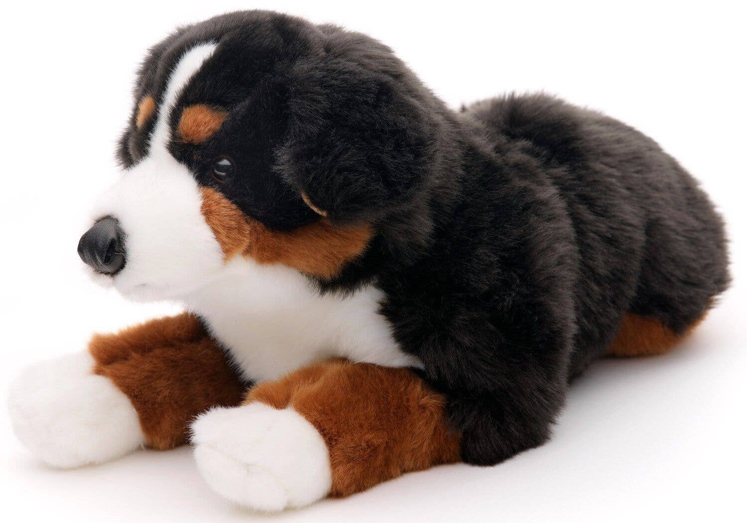 Peluche Bouvier bernois, couché Uni Toys