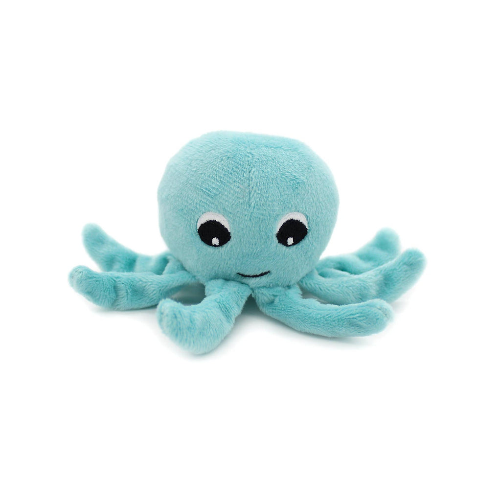 Peluche pieuvre Filou maman et son bébé bleu aqua – Les Ptipotos