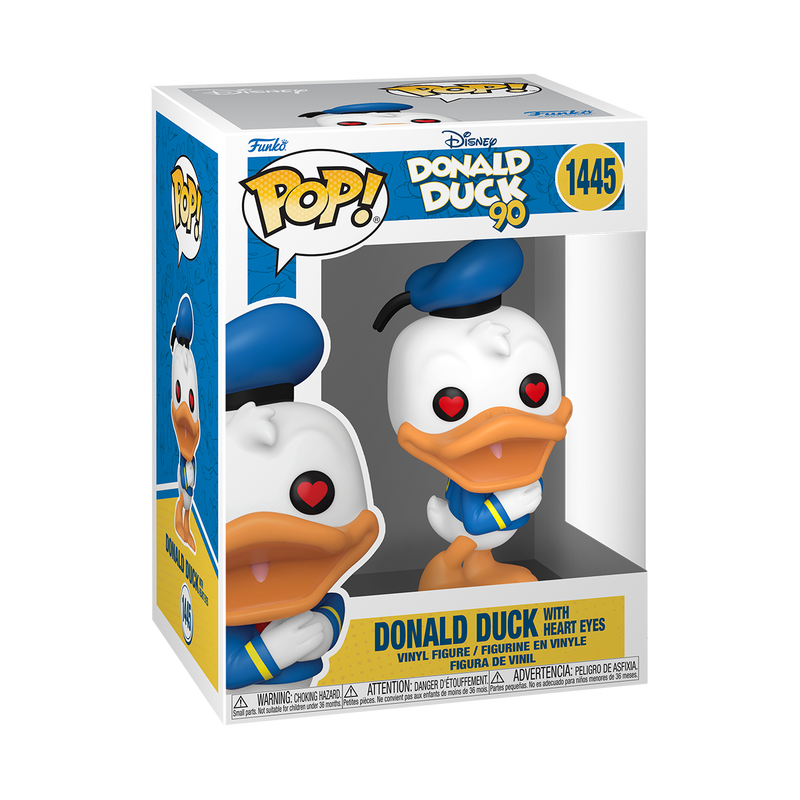 Funko Pop! Donald Duck (Yeux Coeurs) – Disney