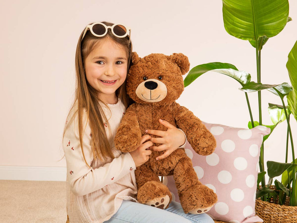 Peluche Ours Brund avec Pattes Brodées – 55 cm - Teddy Hermann
