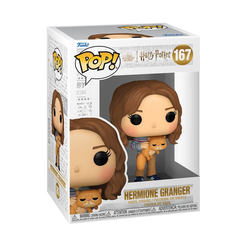 Funko Hermione avec Pattenrond – Harry Potter