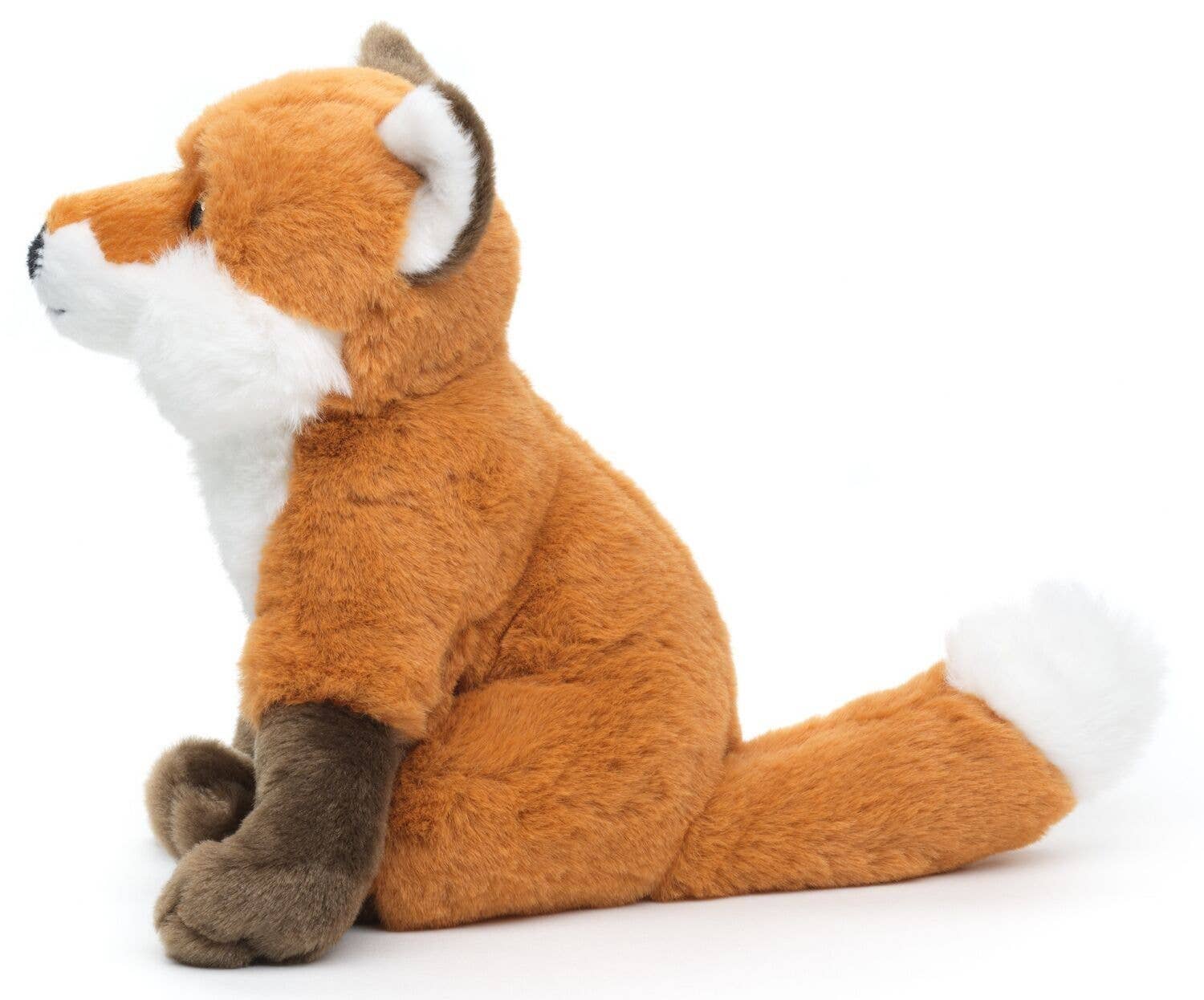 Peluche renard roux assis Eco-Line Uni Toys