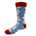 chaussettes chat chanceux blanc lcc