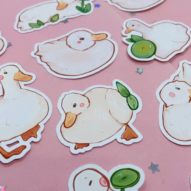 pack dautocollants canards little duck friends bubblesartcraft 