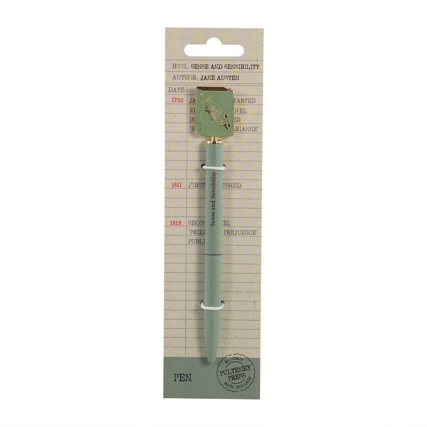 Stylo Jane Austen - Pulteney Press Raison et Sentiments