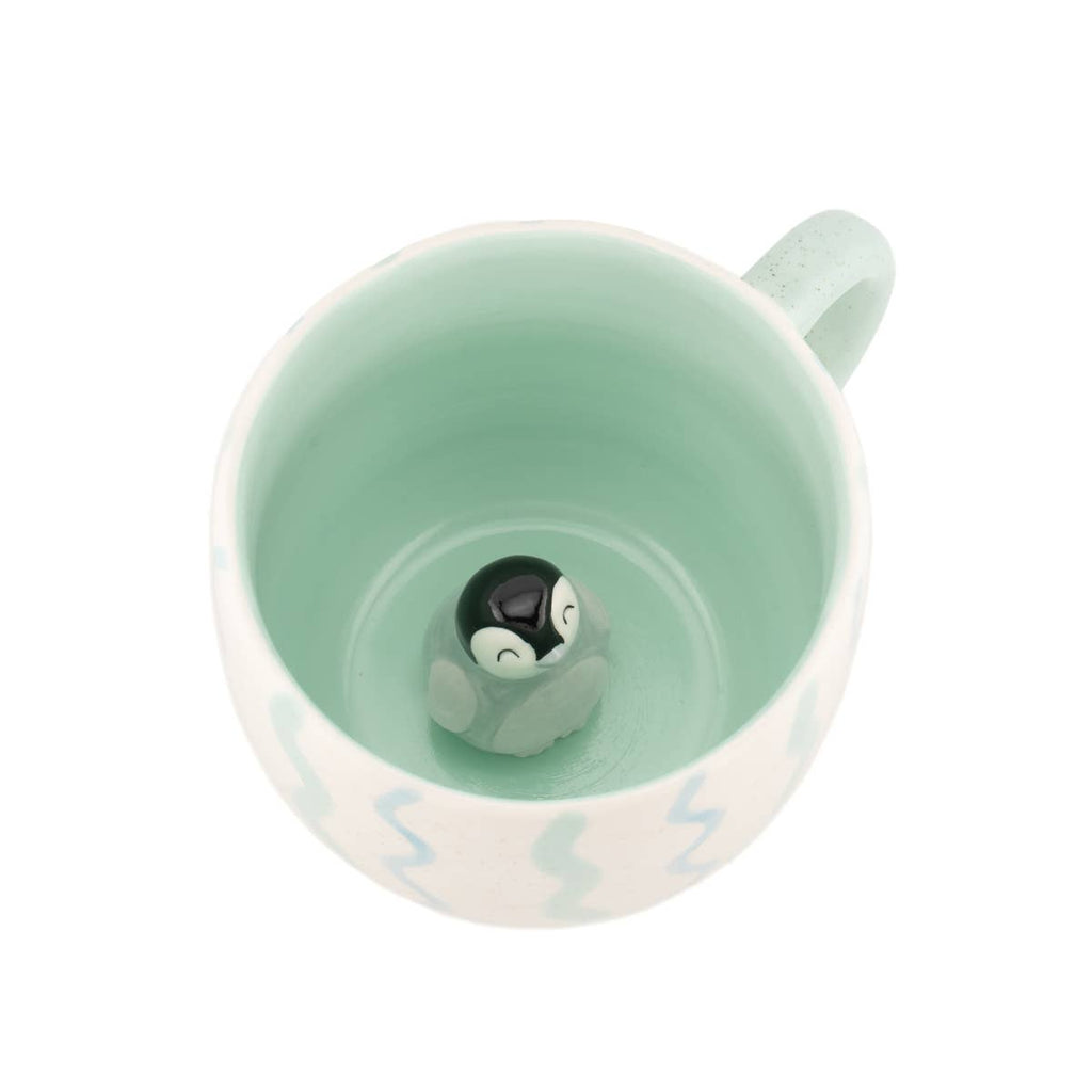 Überraschungstasse Pinguin