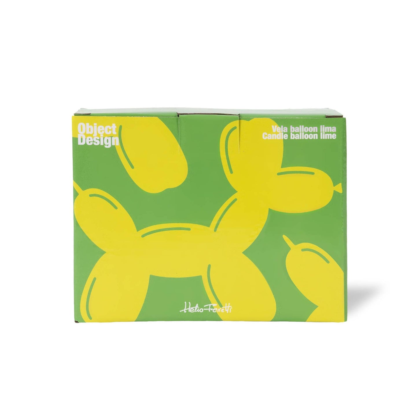 Bougie Chien Ballon Vert