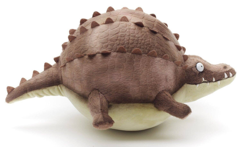 Peluche rollin wild crocodile petit Uni Toys