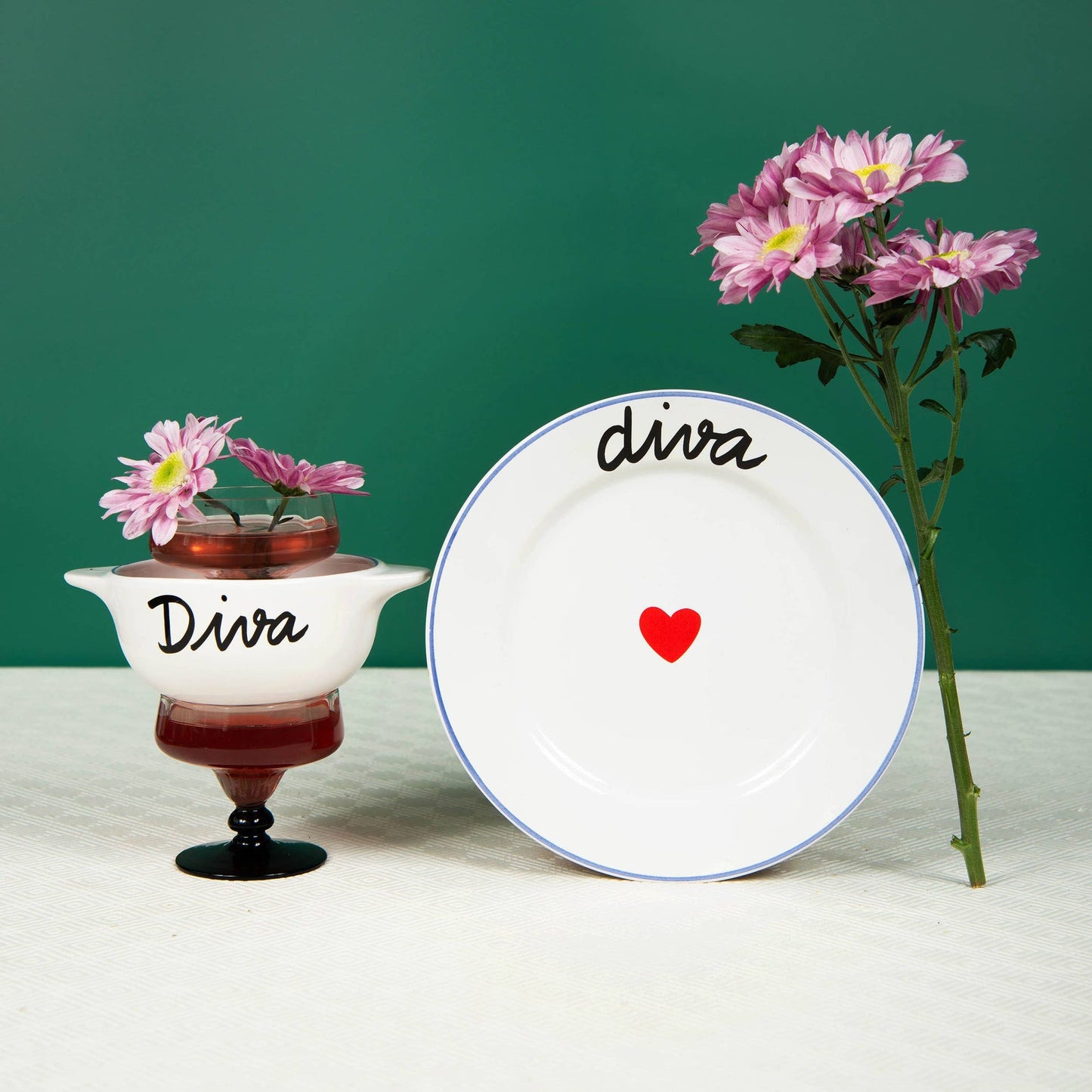 Assiette La Famille S’éclate - Diva