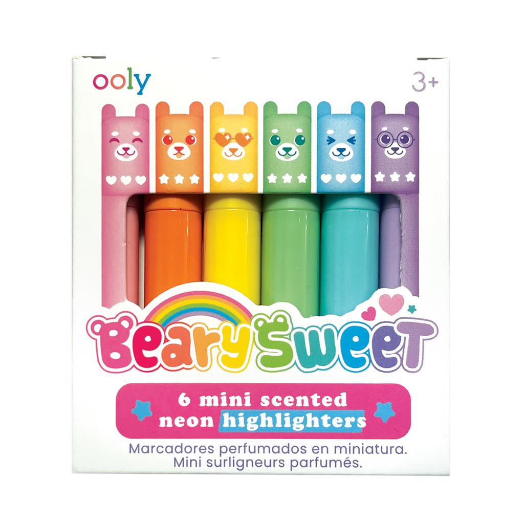 Set de 6 Mini Surligneurs Parfumés