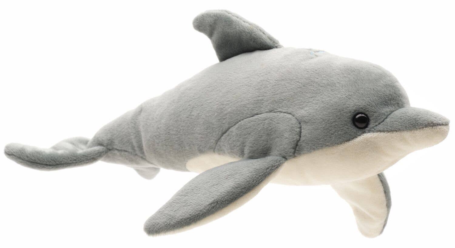 Grand dauphin à gros nez, dauphin - 28 cm (longueur) - peluche Uni Toys