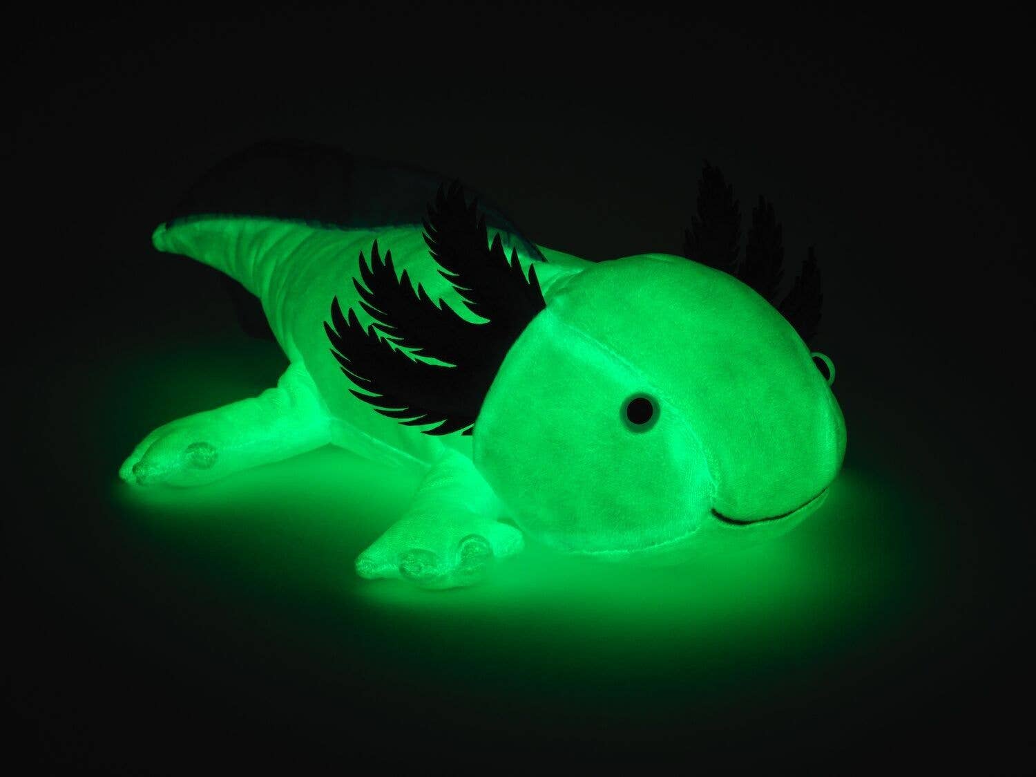Axolotl - Brille dans le noir - 32 cm - Jouet en peluche Uni Toys