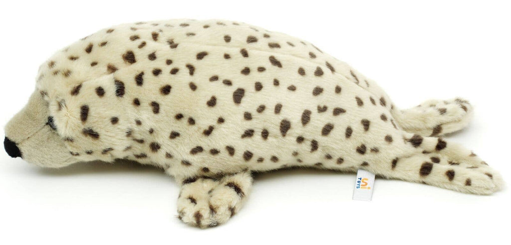 Peluche phoque à pois gris phoque Uni Toys