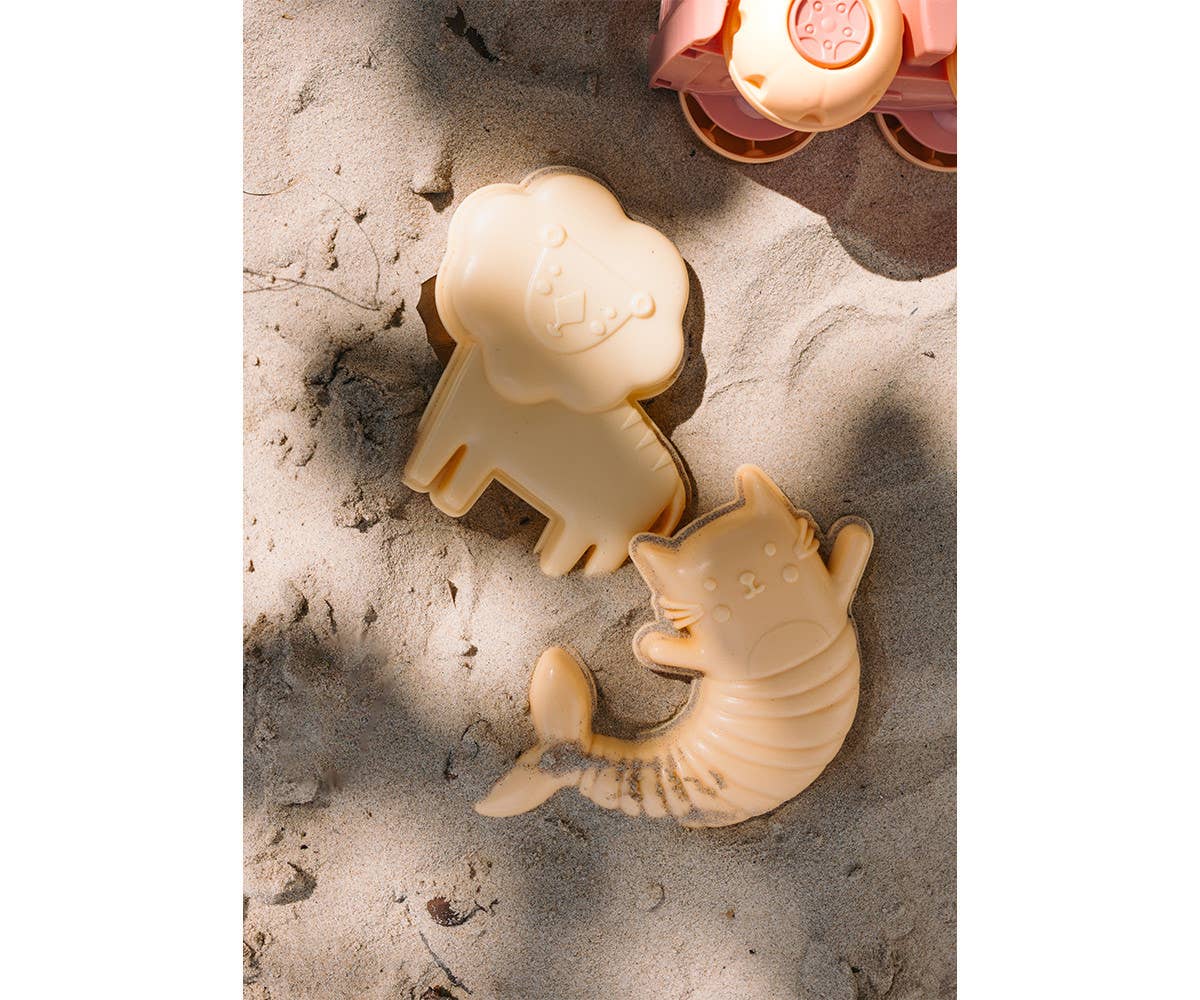 Conjunto de brinquedos de praia Monnëka Animais selvagens – 9 peças