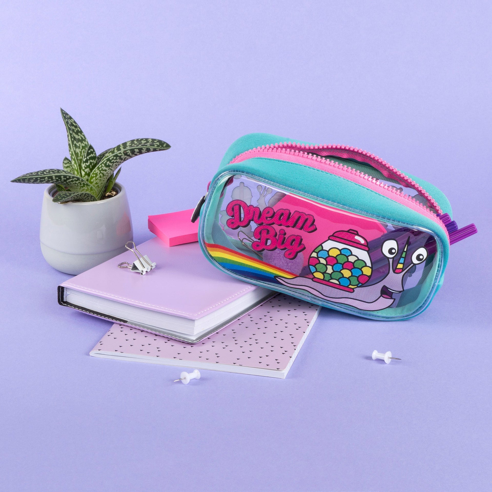 Trousse scolaire – PVC – Snail