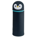 Trousse à crayons pingouin en silicone