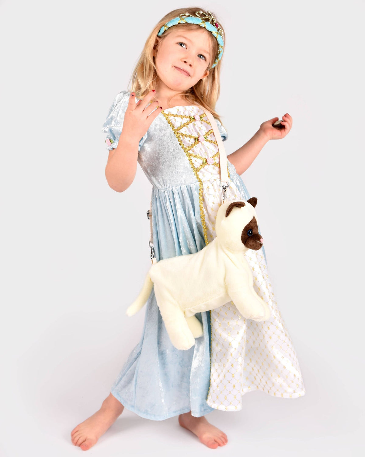 Sac chat avec fermeture éclair et bandoulière réglable 35 cm